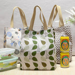 Funky Printed Canvas Shopper Tote