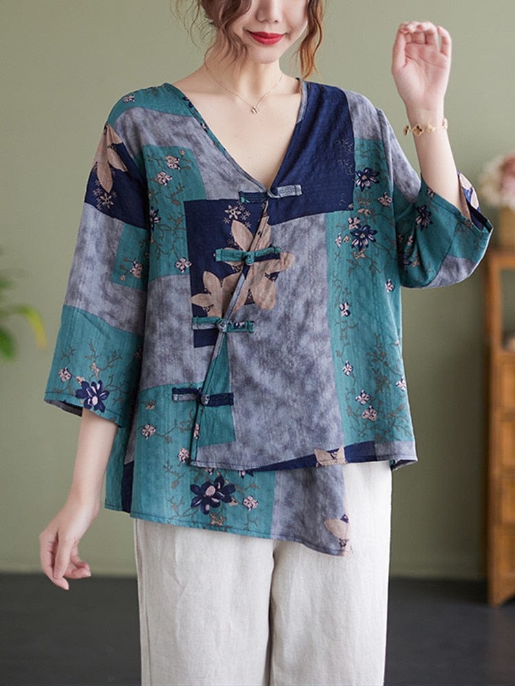 Kaly oversized  floral T-shirt