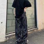 cambioprcaribe High Waist Straight Wide Leg Pants