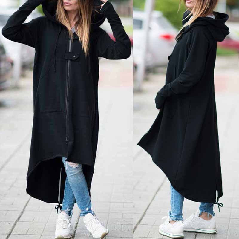 cambioprcaribe Kayla Long Oversized Hooded Sweater