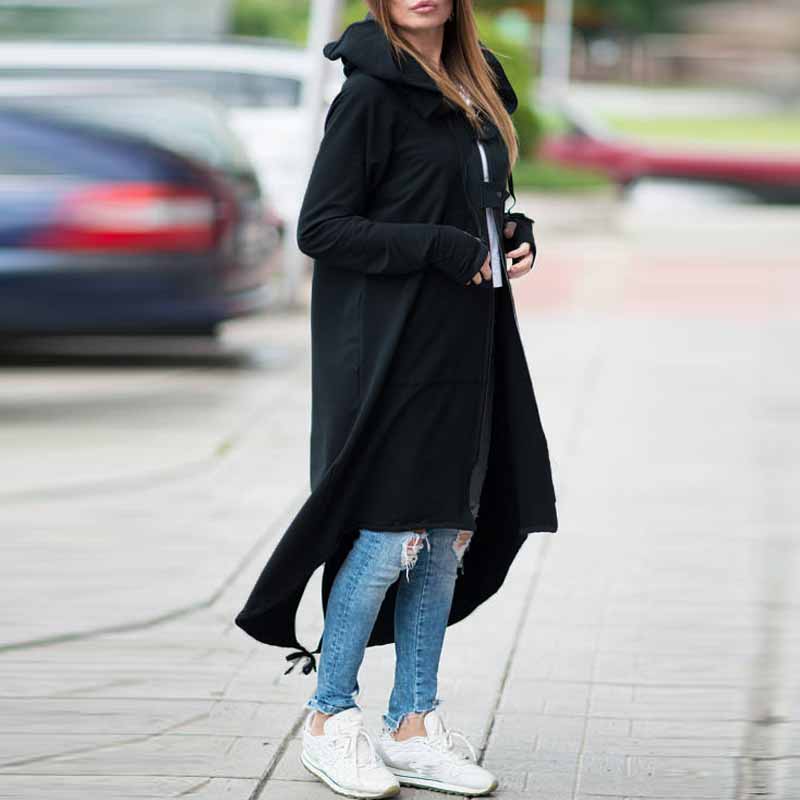 cambioprcaribe Kayla Long Oversized Hooded Sweater