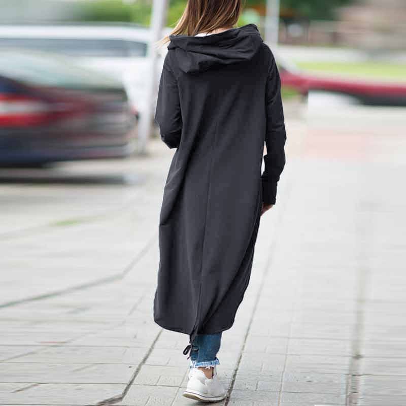 cambioprcaribe Kayla Long Oversized Hooded Sweater