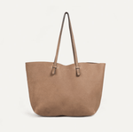 cambioprcaribe Large Capacity Leather Tote Large Capacity Handmade Leather Tote
