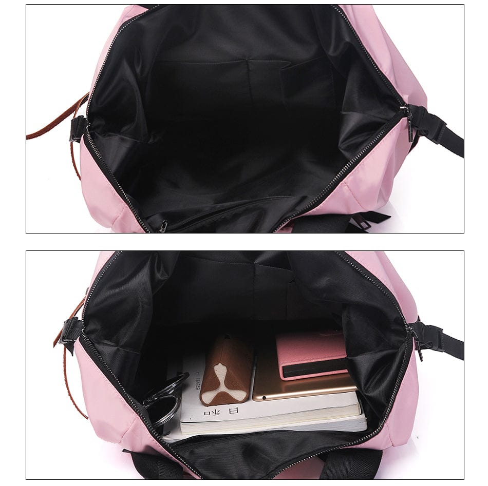 cambioprcaribe Large Capacity Nylon Backpack