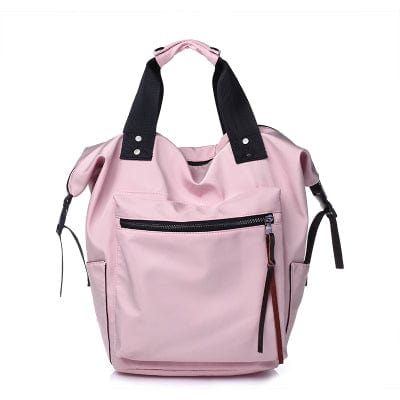 cambioprcaribe Light Pink / China / 32x27x16cm Large Capacity Nylon Backpack