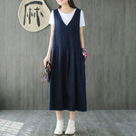 Maria Vintage Overall Dress