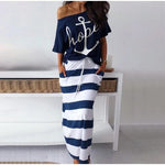 Sailor Anchor Two Piece Set Top + Skirt | OOTD