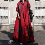 Elaine Plaid Red Shirt Dress