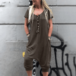 Sofia Oversized Short Sleeve Jumpsuit