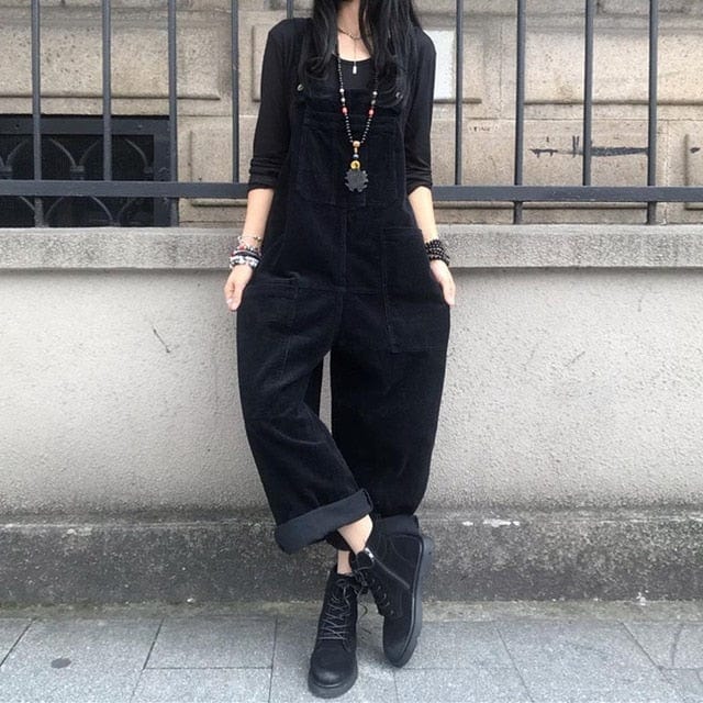 cambioprcaribe Overall XXXL / black Street Smart High Waist Overalls