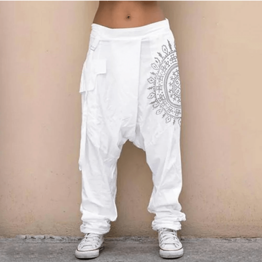 cambioprcaribe Oversized Boho Harem Pants