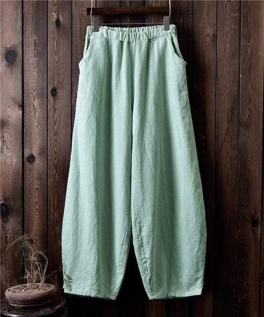 cambioprcaribe Pants Sakura Wide Leg Linen Pants | Zen