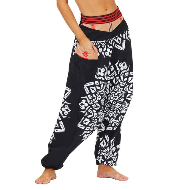 cambioprcaribe Pants YKJQ-012 / S Boho Yoga Harem Pants