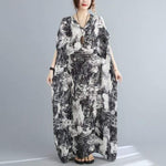 Phuket Abstract Kaftan Dress