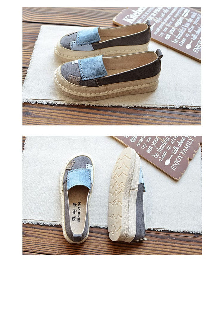 cambioprcaribe Retro Patchwork Loafers