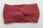 cambioprcaribe Rose Ear Knitted Knot Headband