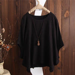 cambioprcaribe S / Black Elena Batwing Sleeve T-Shirt