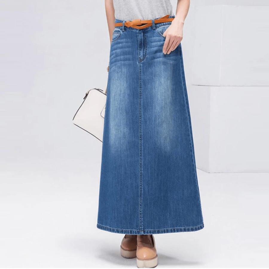 Belinda Denim Maxi Skirt