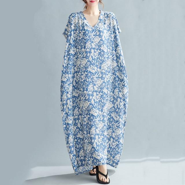 Skye Floral Kaftan Dress