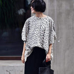 Asymmetrical Leopard T-Shirt