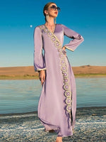 cambioprcaribe The Oasis Long Sleeve Kaftan Dress | Mandala