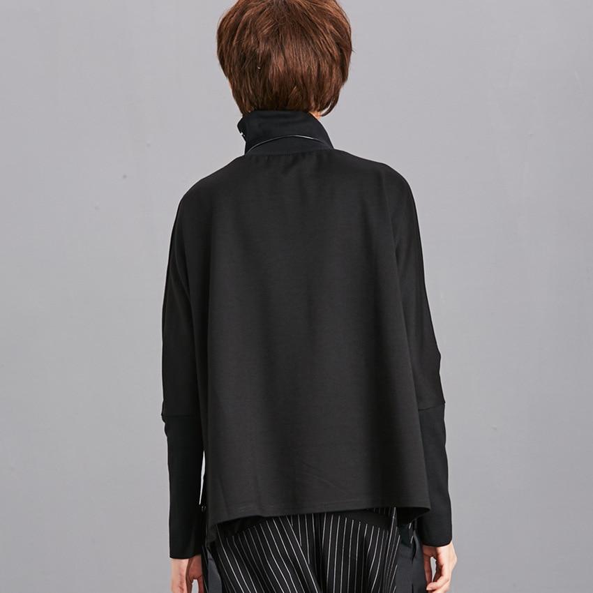 cambioprcaribe Tops Black Turtleneck Long Sleeve Shirt