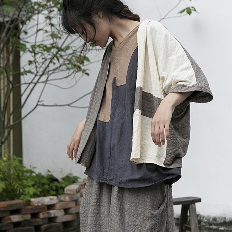 Earth Tones Colorblock Patchwork Cardigan | Lotus