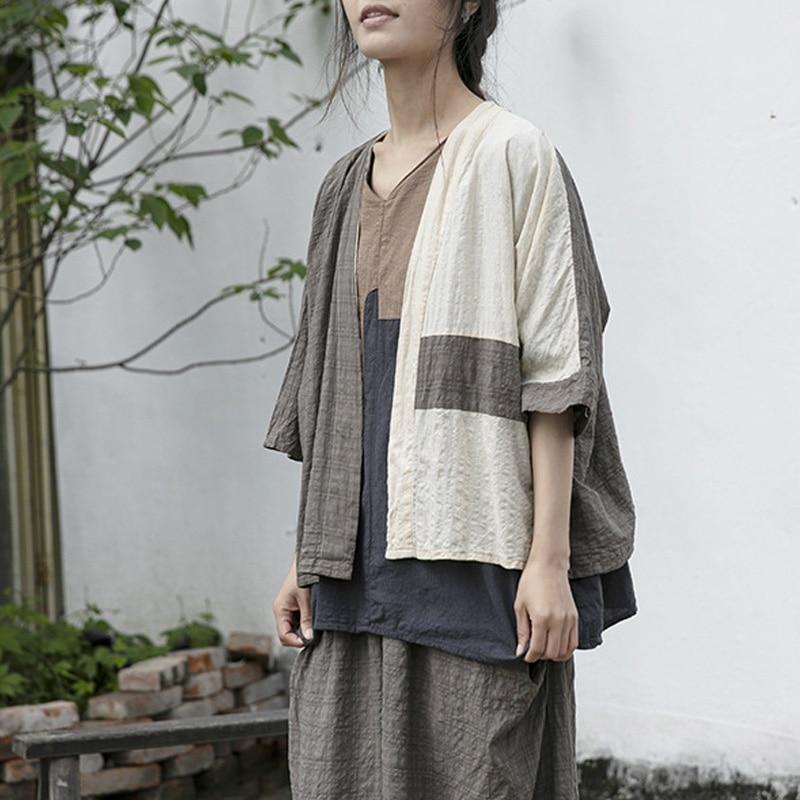 Earth Tones Colorblock Patchwork Cardigan | Lotus