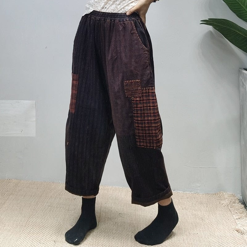 cambioprcaribe Vintage Trousers Rima Elastic Waist Vintage Trousers