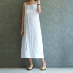 White Spaghetti Strap Dress