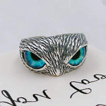 Wise Owl 925 Sterling Silver Ring