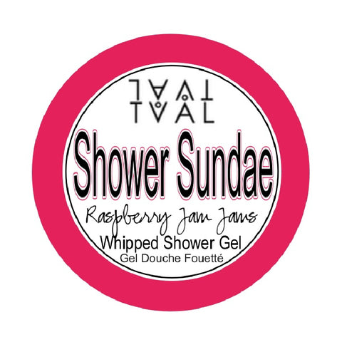 Raspberry Jam Jams Shower Sundae