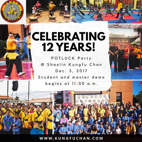 Shaolin Kungfu Chan 2017 Anniversary Party Las Vegas Martial Arts School