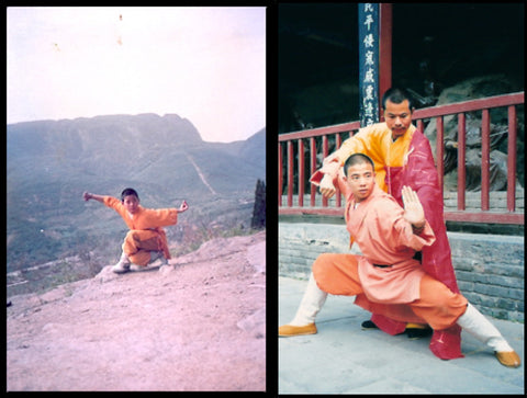 Shi Xing Wei and Shi De Yang Shaolin Temple, China