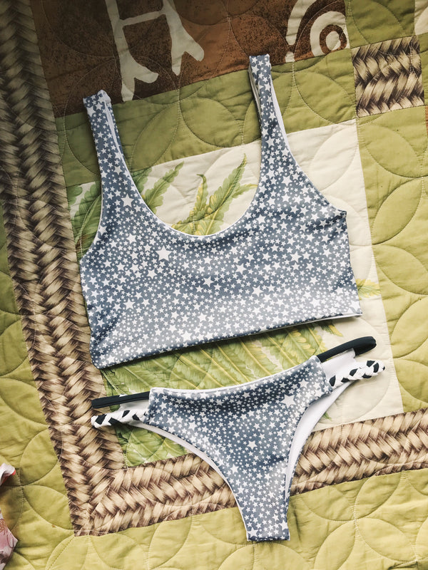 starry night bathing suit