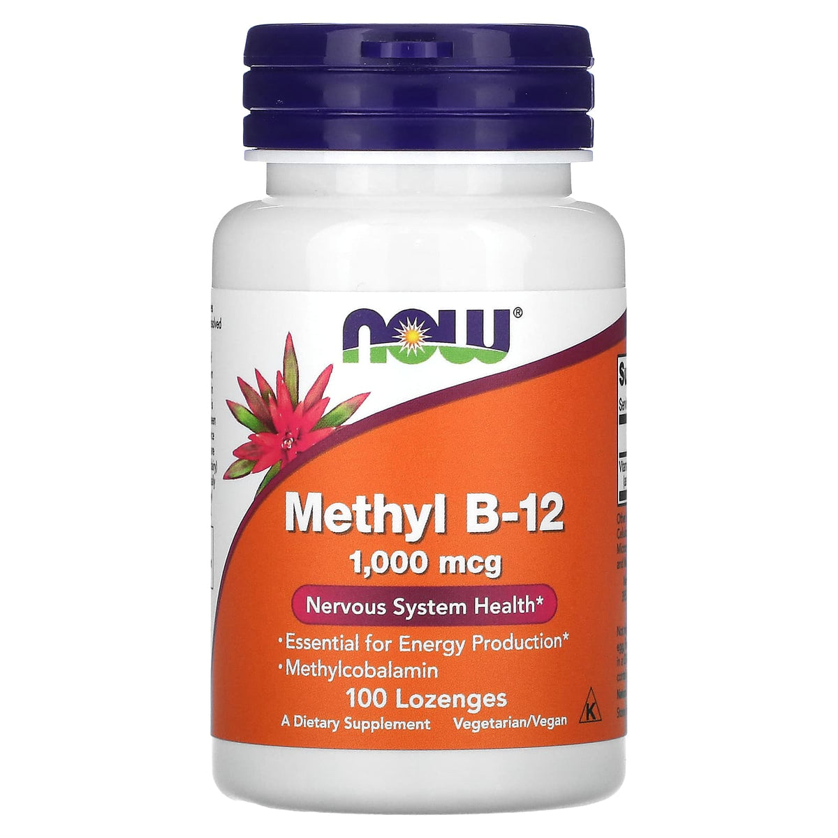 NOW Foods, Methyl B-12, 1,000 mcg, 100 Lozenges