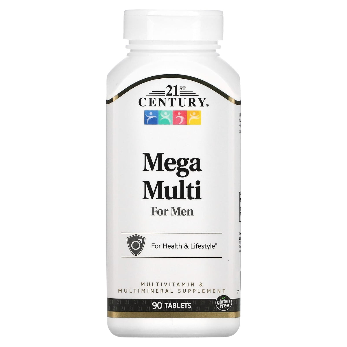 21st Century, Mega Multi for Men, Multivitamin & Multimineral, 90 Tablets