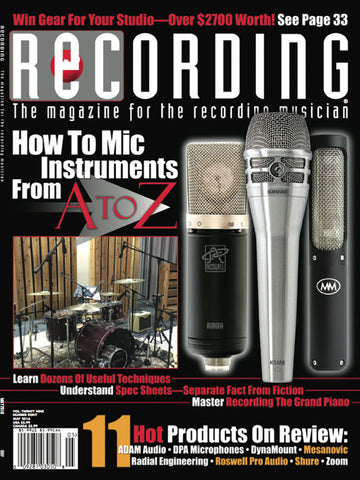 Recording Magazine, 2016-05