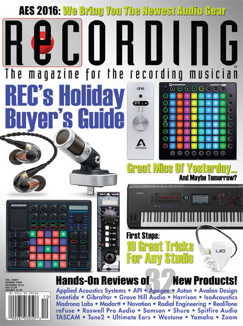 Recording Magazine, 2016-12