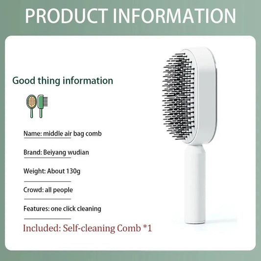 Self Cleaner™ Hair Brush - GeniePanda