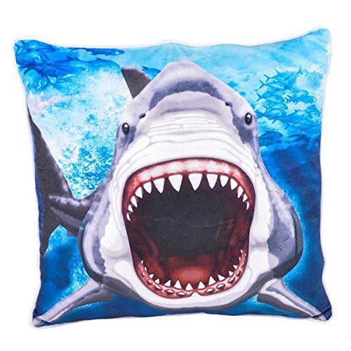 shark plush pillow