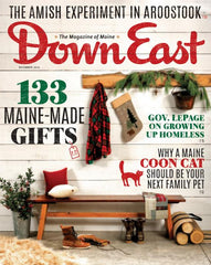MIZU is featured in DownEast Magazines Holiday Issue 