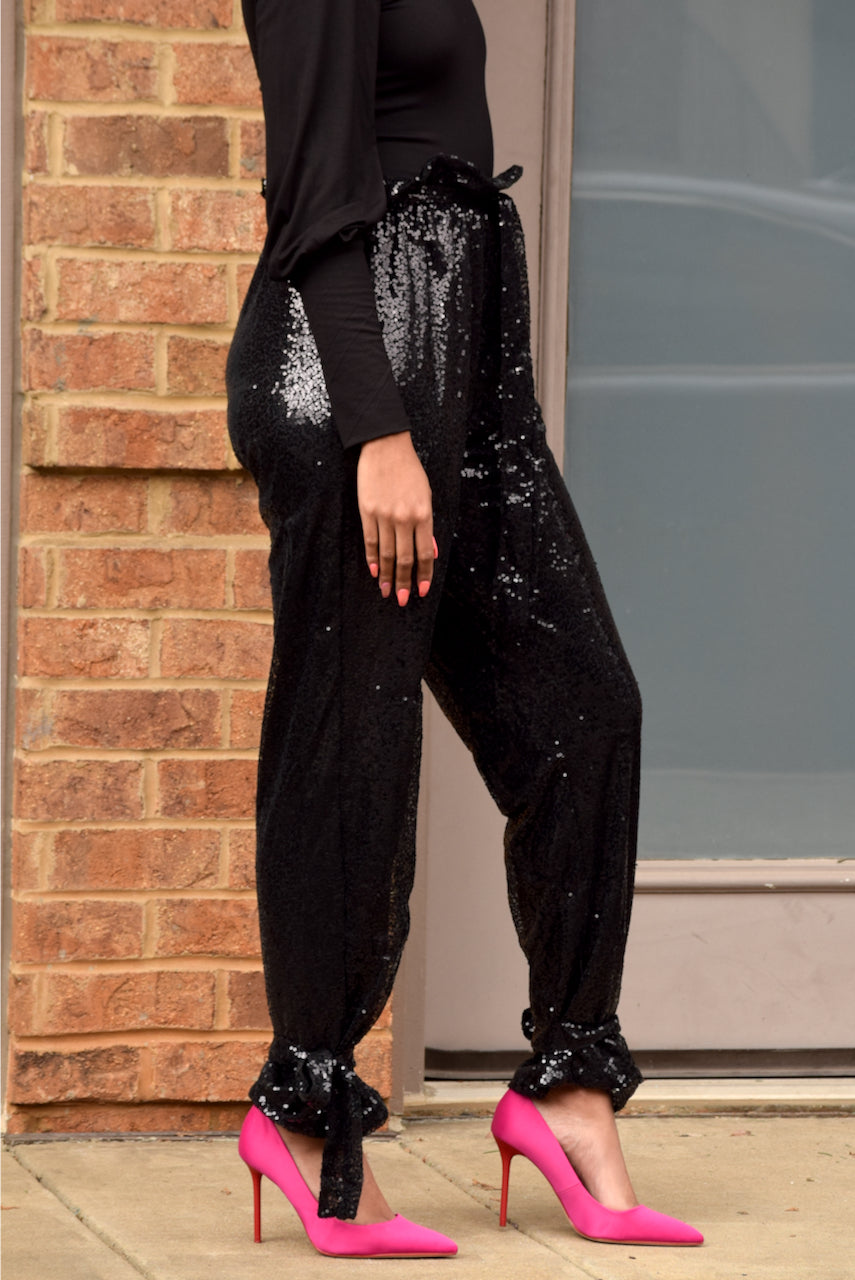 Sequin Pants