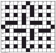 Globe and Mail Crossword