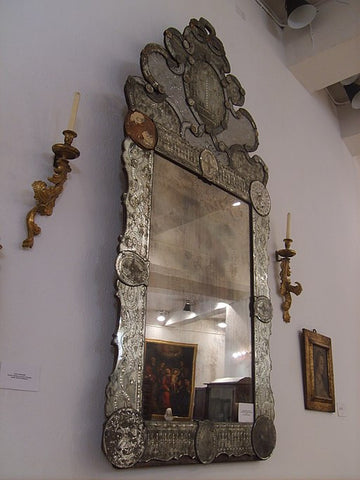 Venetian mirror from Murano Italy