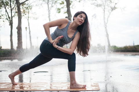 Gurus Cork Yoga Mats grip better with moisture
