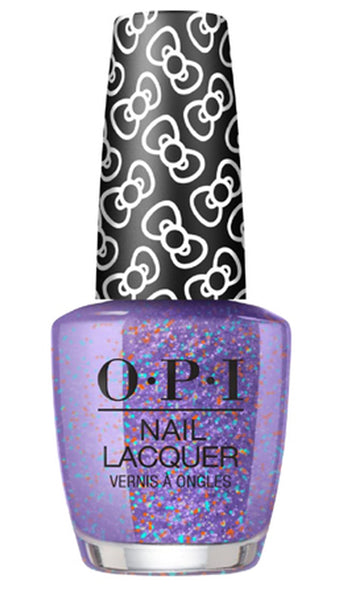 opi purple glitter nail polish