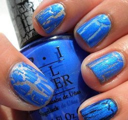 opi blue nail polish