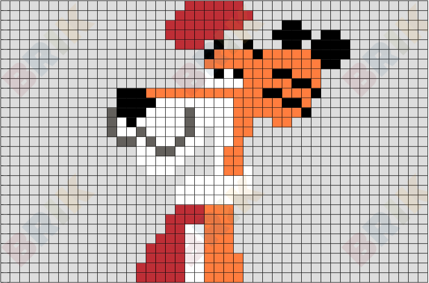 Cool Cat Pixel Art Brik