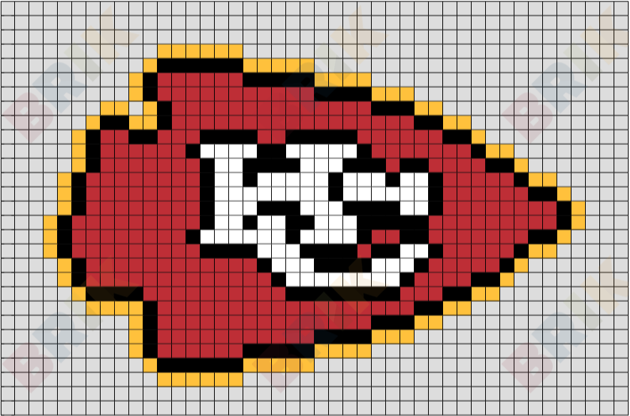 Kansas City Chiefs Pixel Art – BRIK